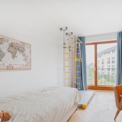 Аренда стильной 4-комнатной квартиры, 122 м², район Вилянув, Варшава, Польша